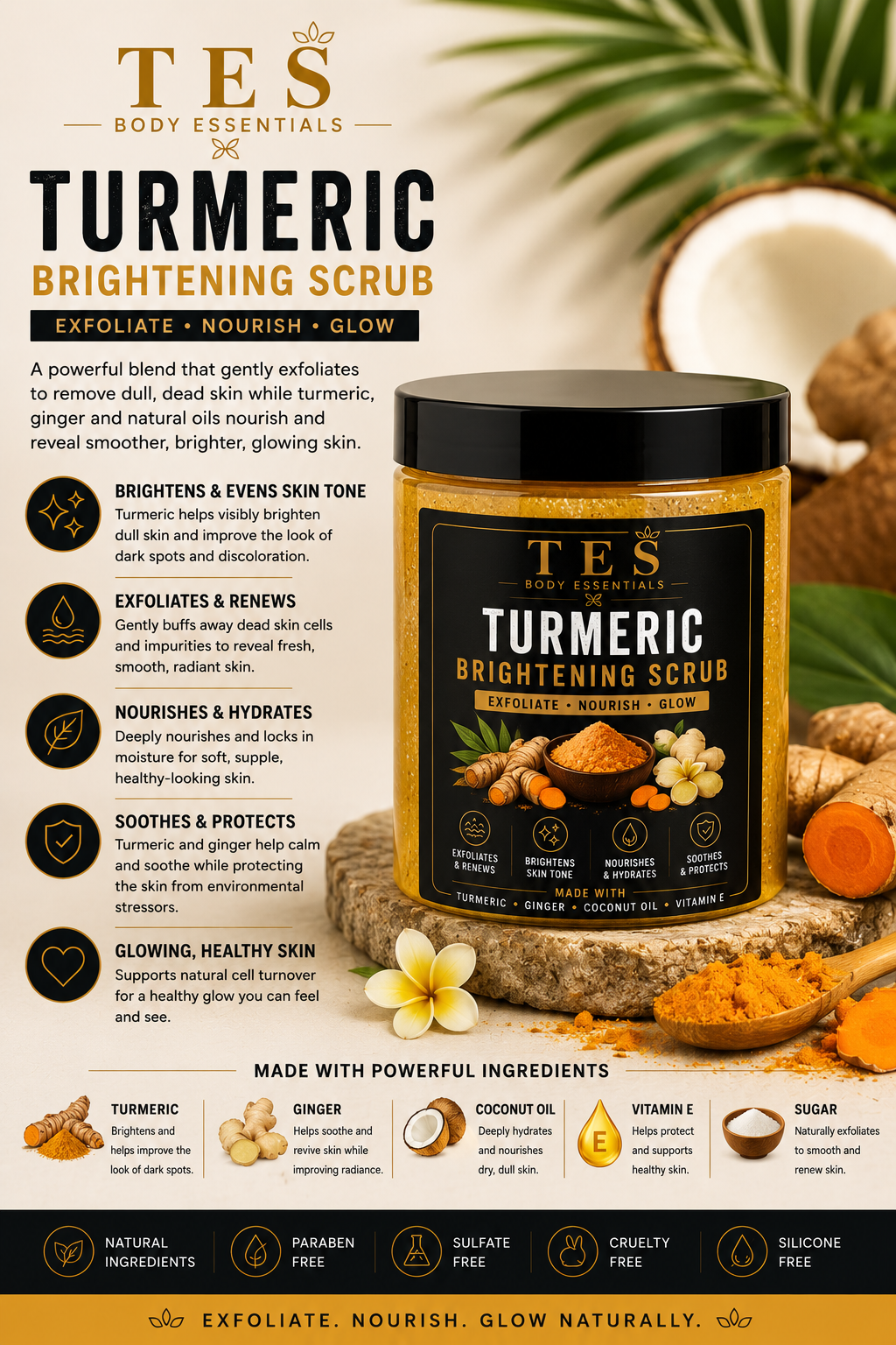 Turmeric Scrub