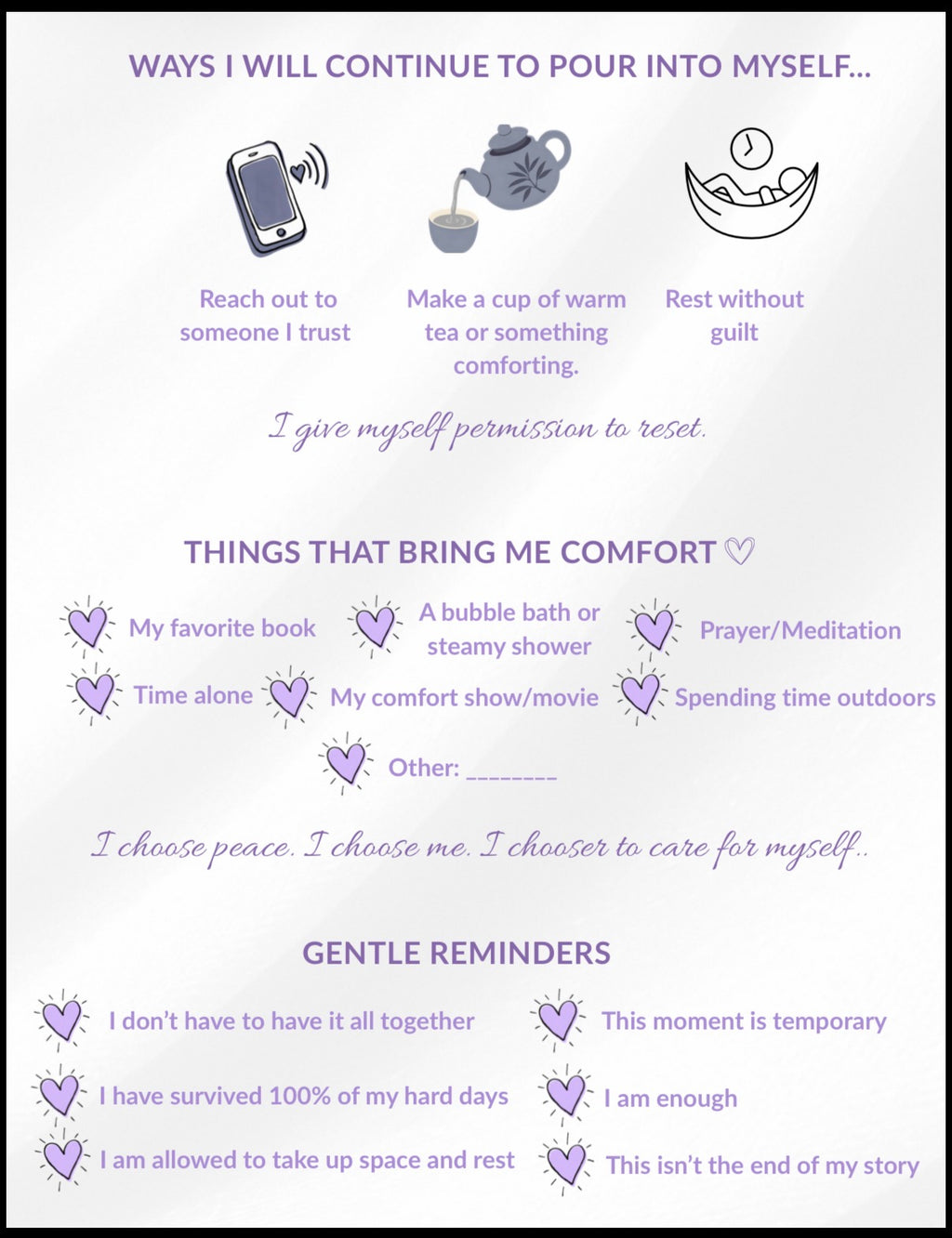Wrapped in Wellness: A Journey To Intentional Self-Care