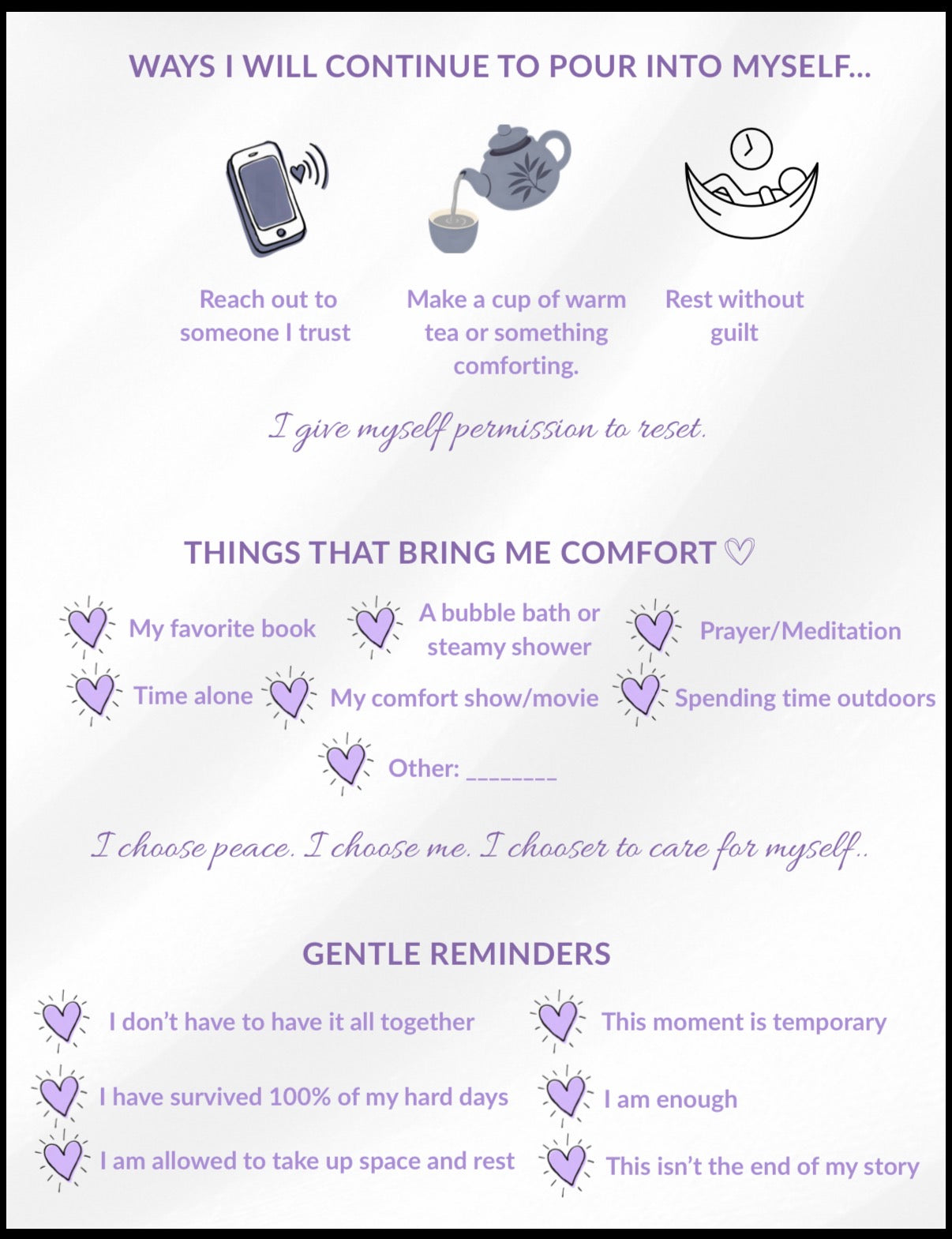 Wrapped in Wellness: A Journey To Intentional Self-Care