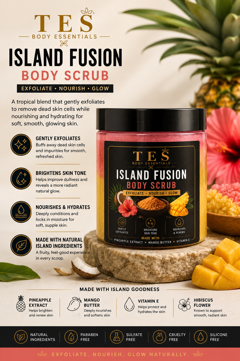 Island Fusion Body Scrub